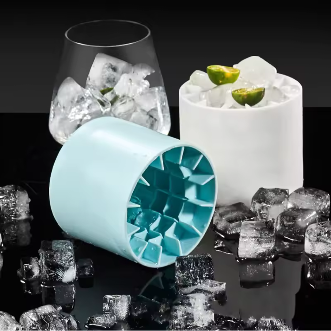 Molde Flexible de Silicona para Hielo