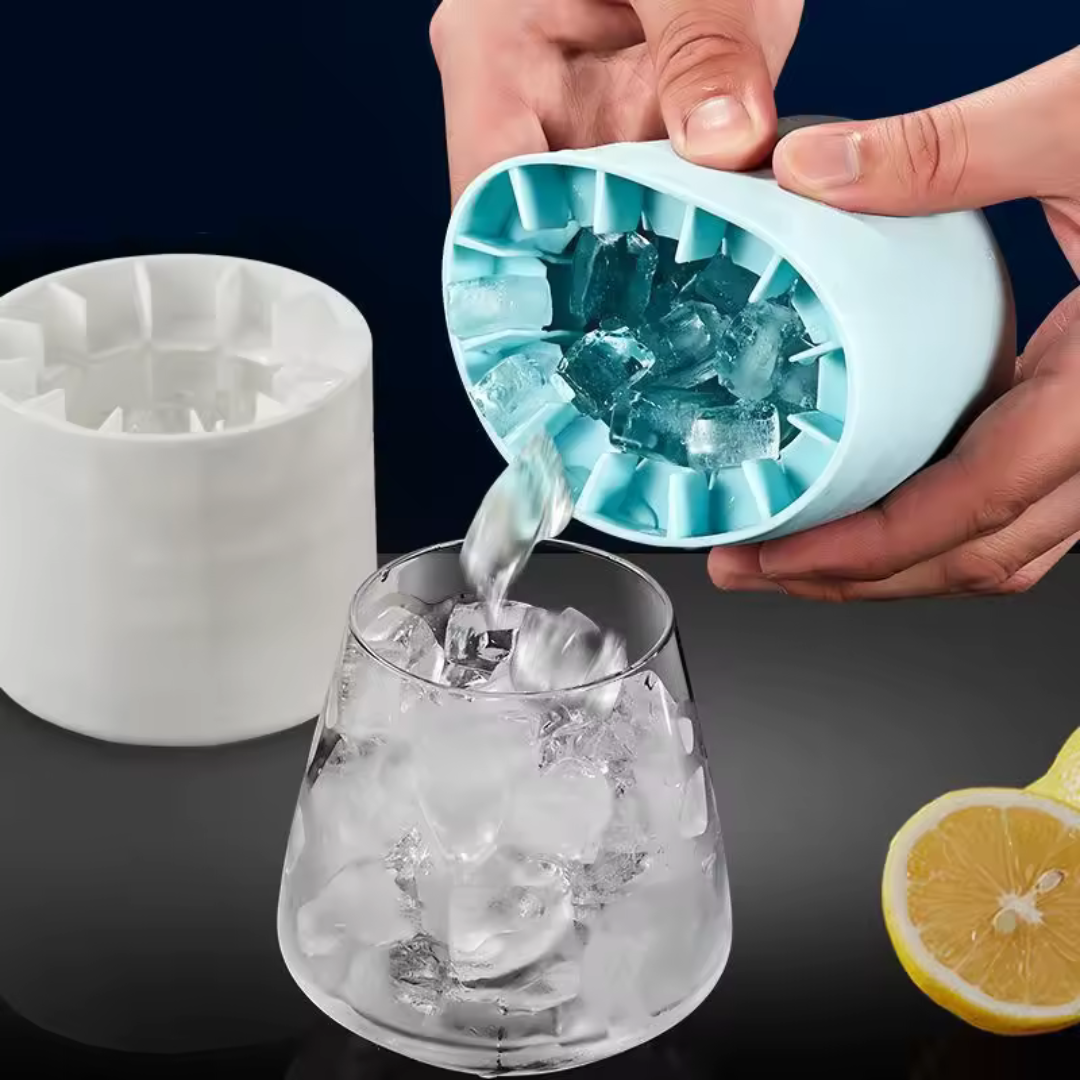 Molde Flexible de Silicona para Hielo